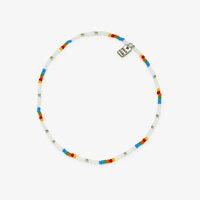 Rainbow Seed Bead Stretch Anklet Gallery Thumbnail