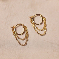 Mirror Chain Earrings