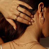 Mirror Chain Earrings Gallery Thumbnail