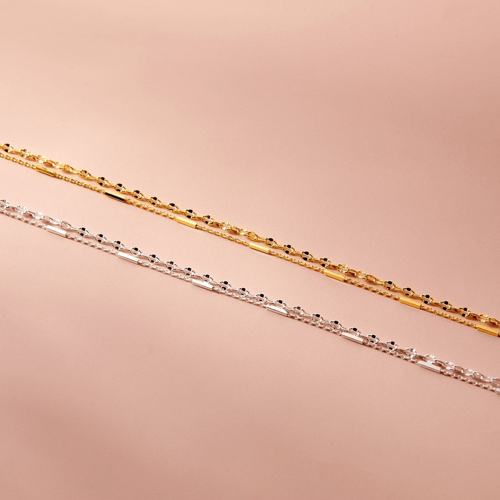 Mirror Chain Layered Choker 9