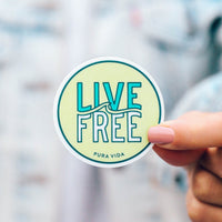 Live Free Sticker Gallery Thumbnail
