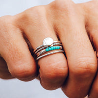 Shell Ring Stack Gallery Thumbnail