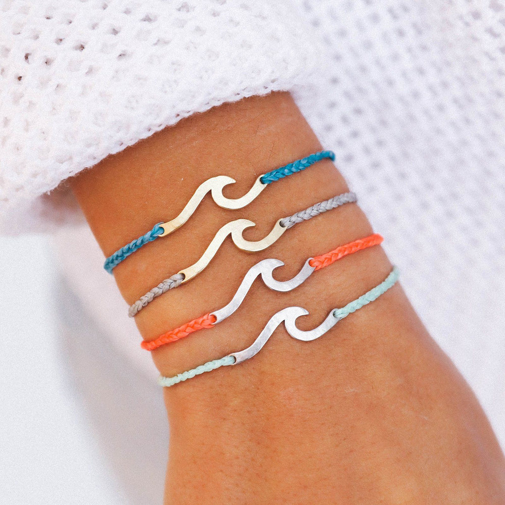 Hammered Wave Charm 7