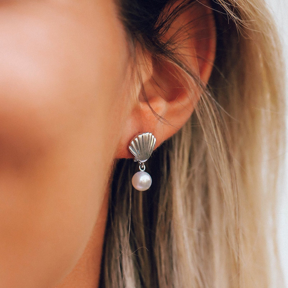 Pearl & Shell Earrings 3