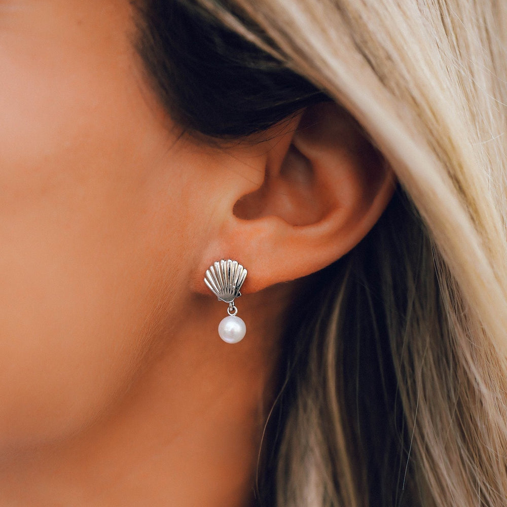 Pearl & Shell Earrings 2