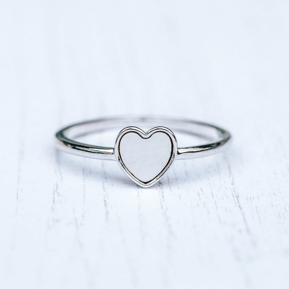Heart of Pearl Ring 7