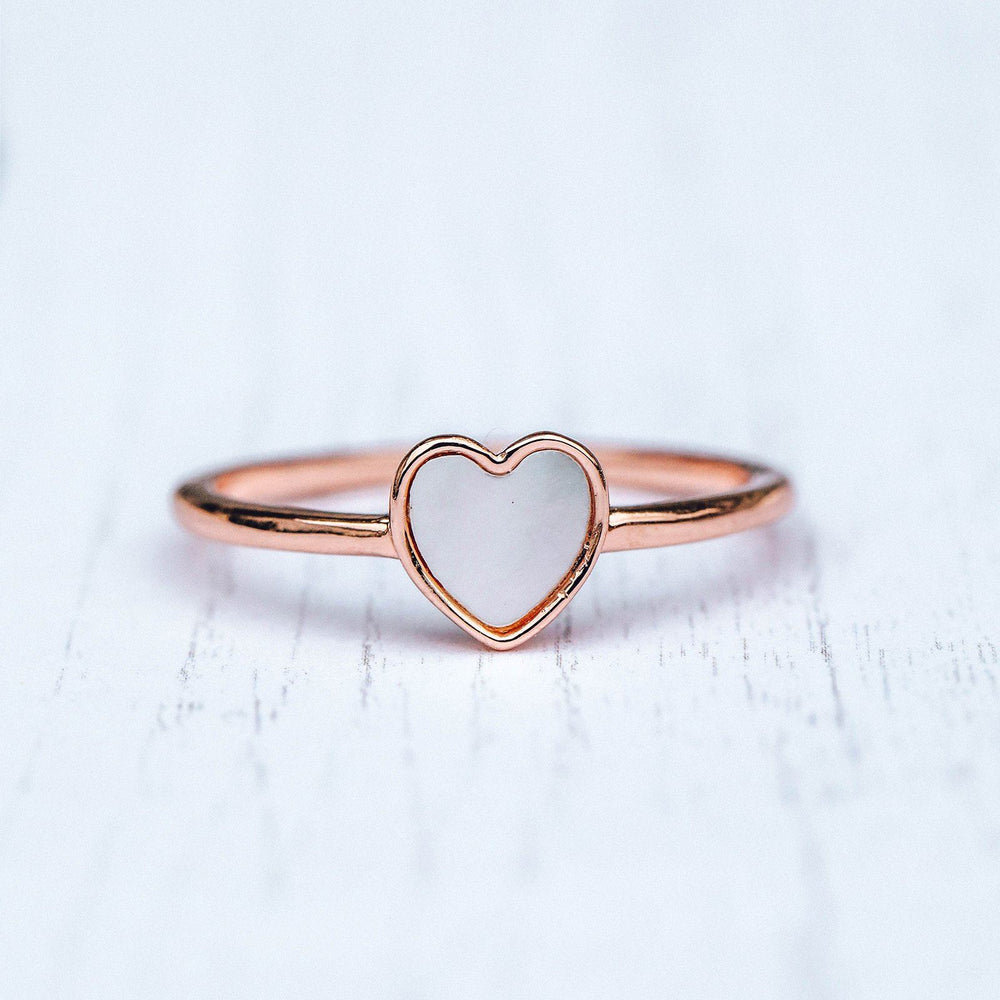 Heart of Pearl Ring 8