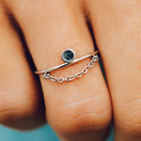 Mood Chain Wrap Earrings & Ring Set Gallery Thumbnail