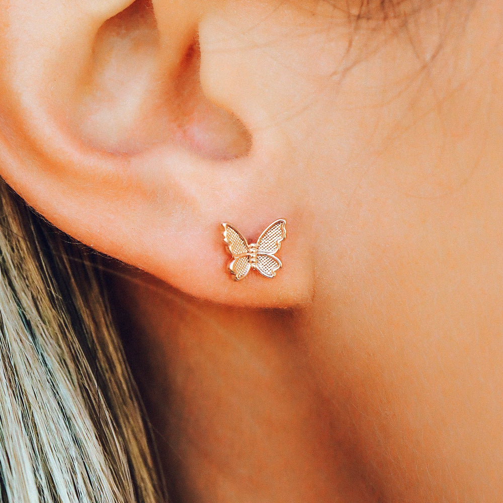 Butterfly In Flight Earrings 3