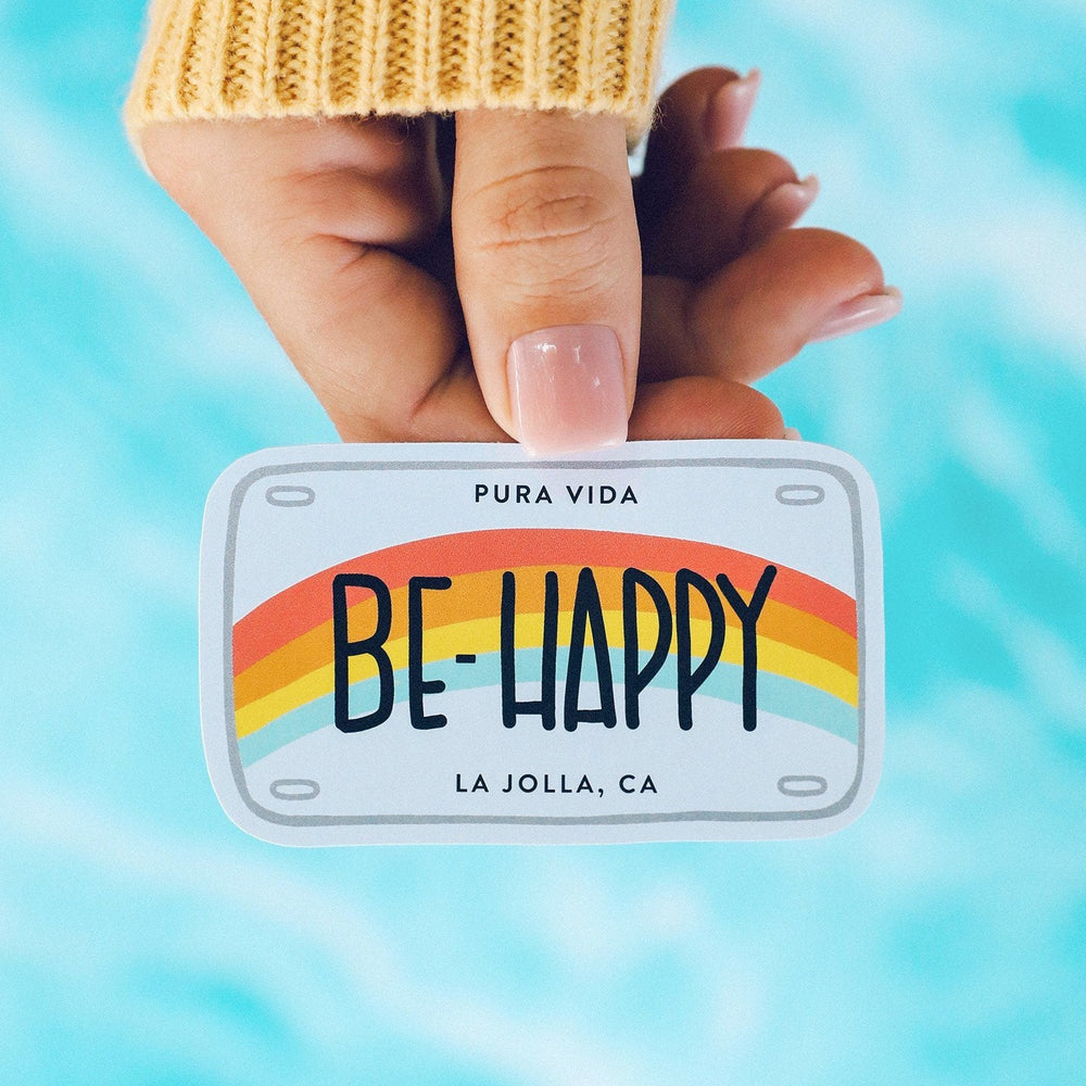 Be Happy Sticker 2