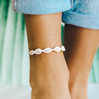 Knotted Cowries Anklet Gallery Thumbnail