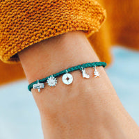Pura Vida Happy Camper Charm Teal Gallery Thumbnail