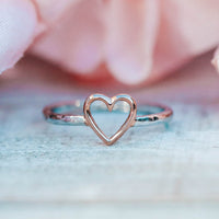 Open Heart Ring Gallery Thumbnail