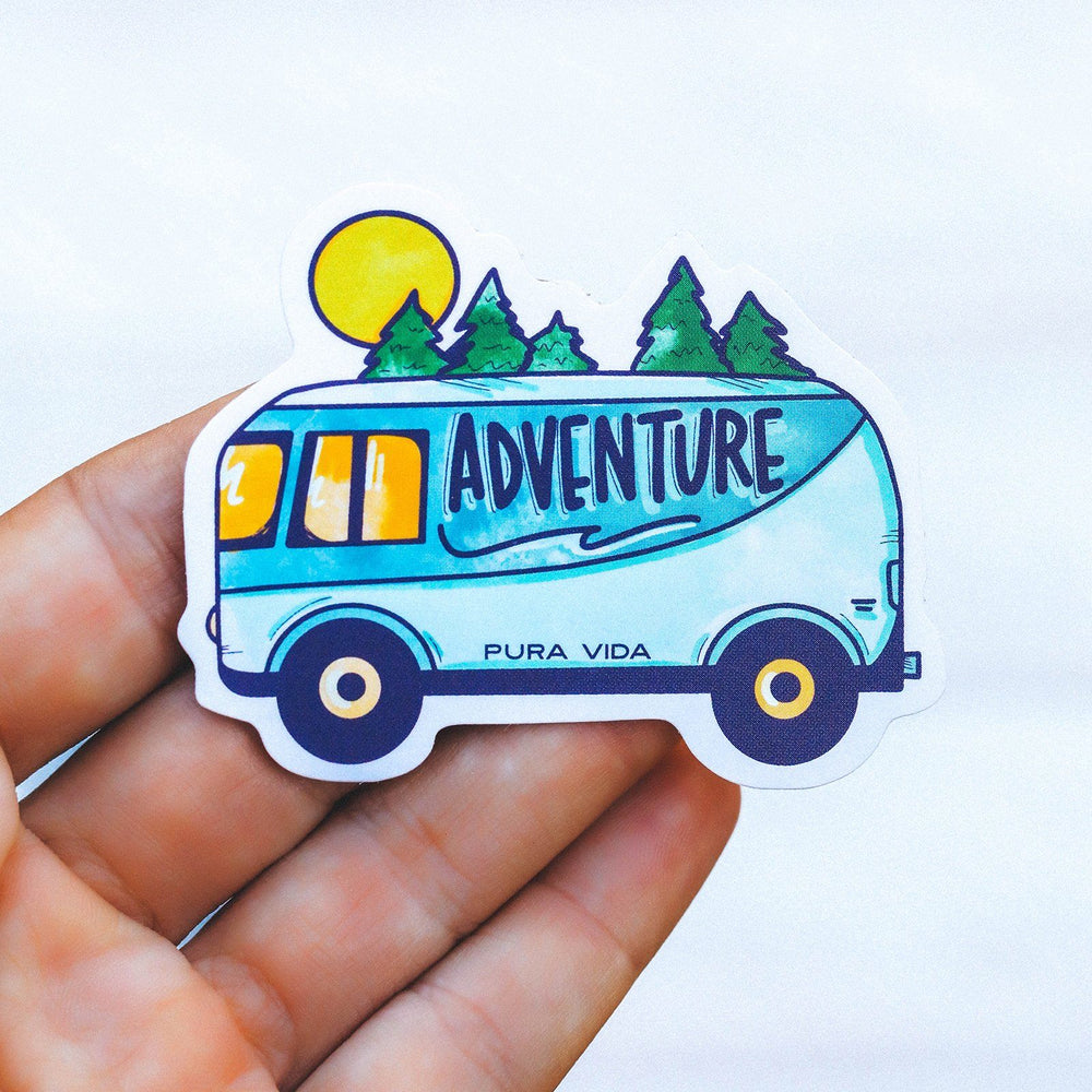 Adventure Van Sticker 2