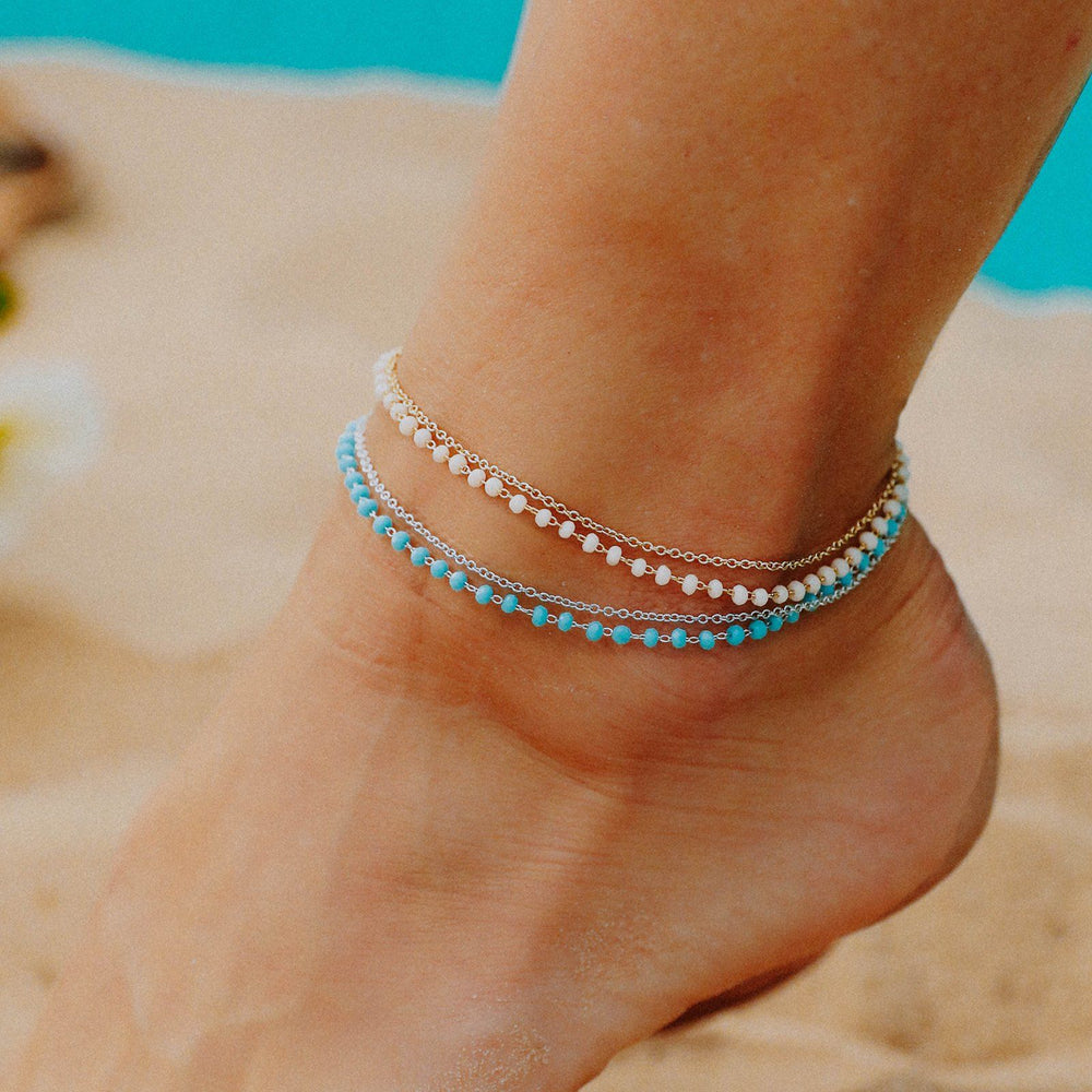 Beaded Chain Anklet 5