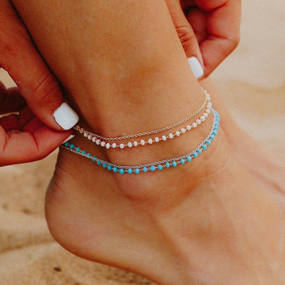 Beaded Chain Anklet 4