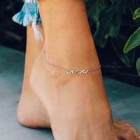 Delicate Wave Anklet Gallery Thumbnail