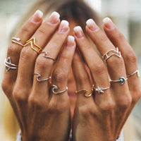 Double Arrow Ring Gallery Thumbnail