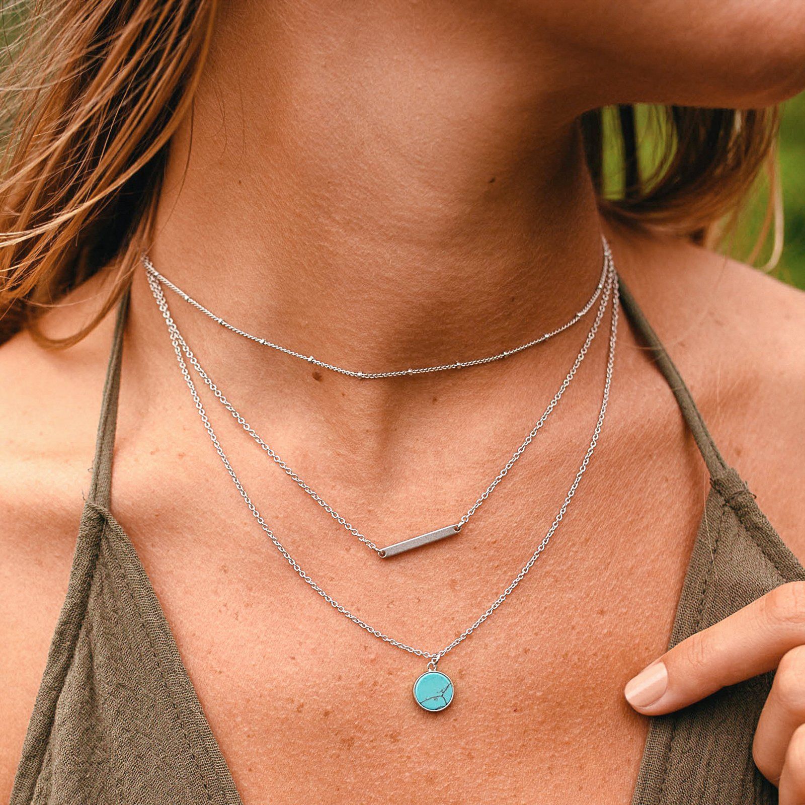 Pura vida sale necklace turquoise