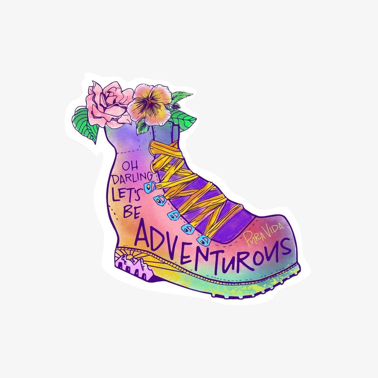 Adventure Boot Sticker