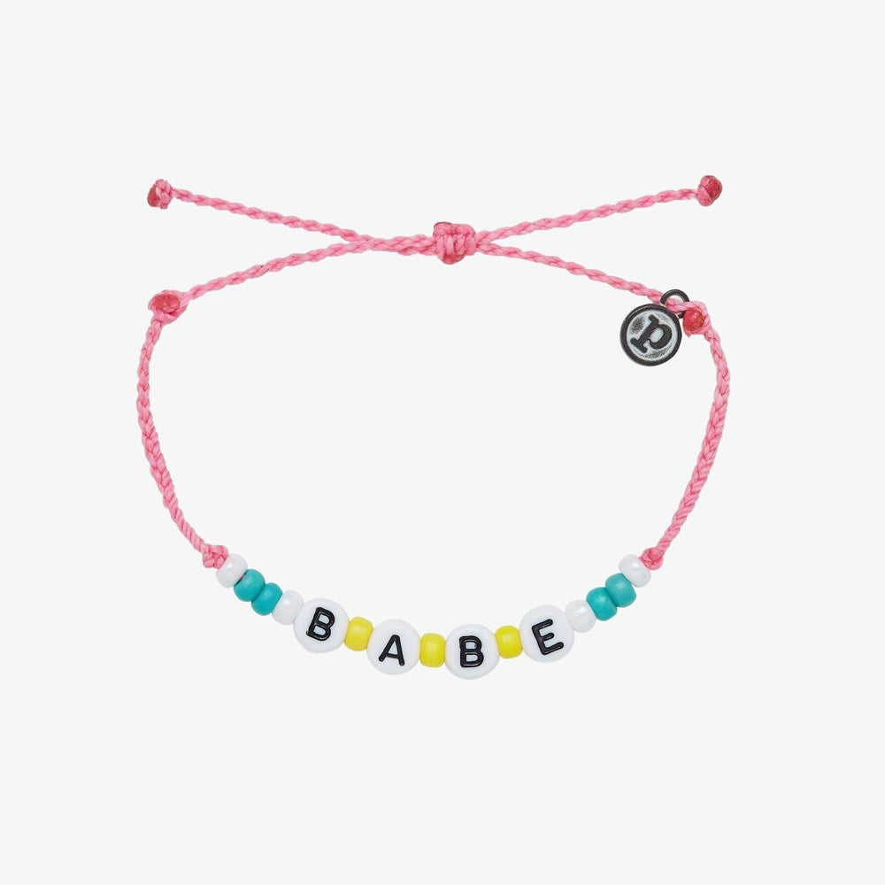 Babe Alphabet Bead Bracelet 1
