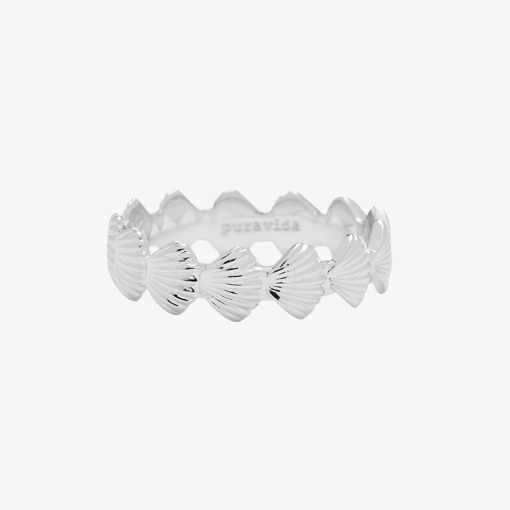Clam Shell Band Ring 1