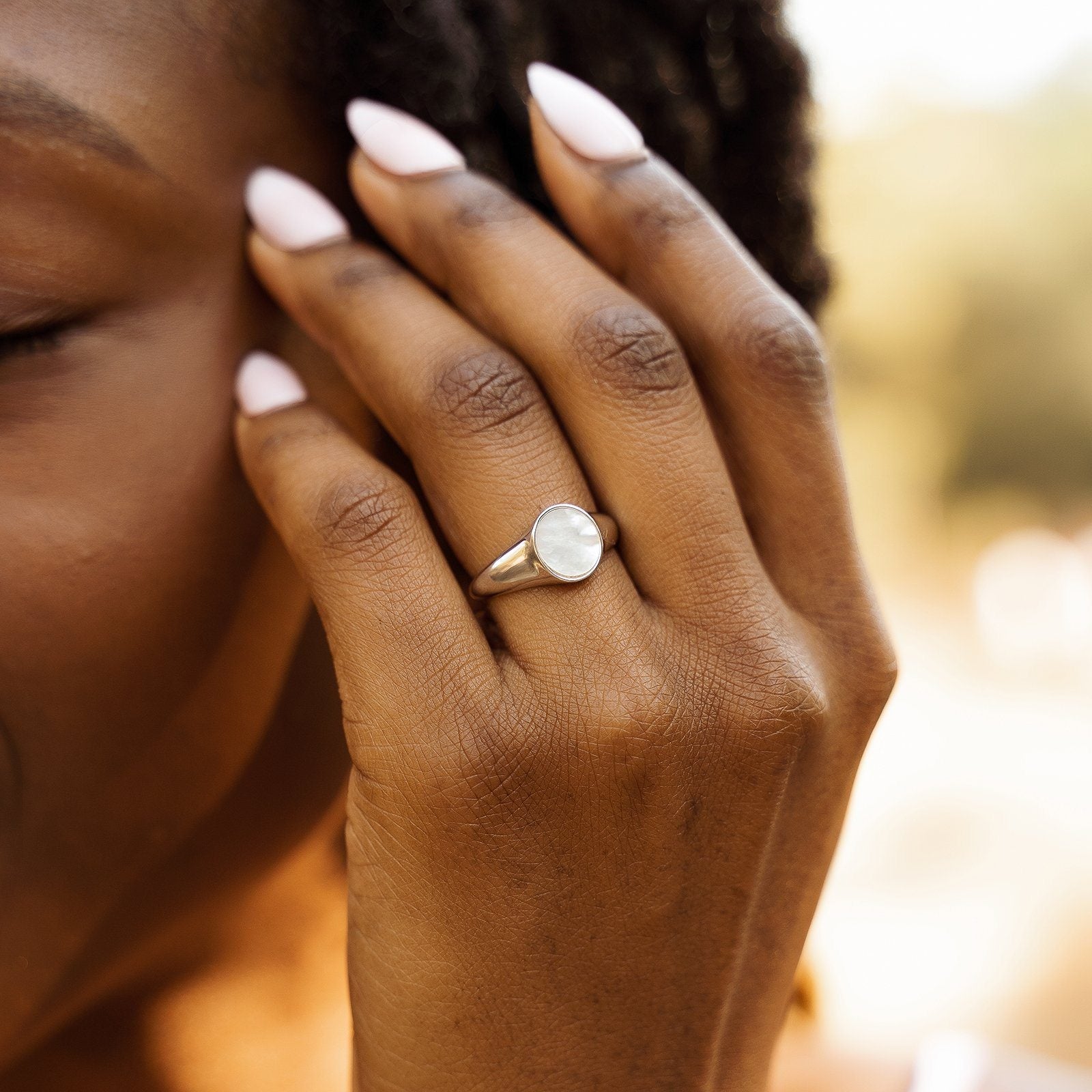 Pura vida pearl hot sale stackable ring