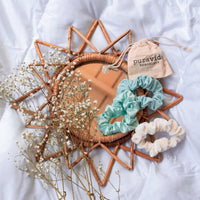 Wave Scrunchies (Set of 3) Gallery Thumbnail