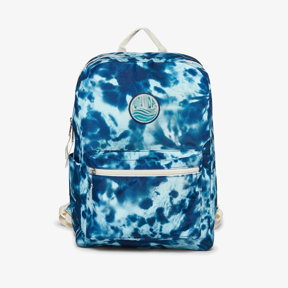 Blue Tie Dye Classic Backpack 1