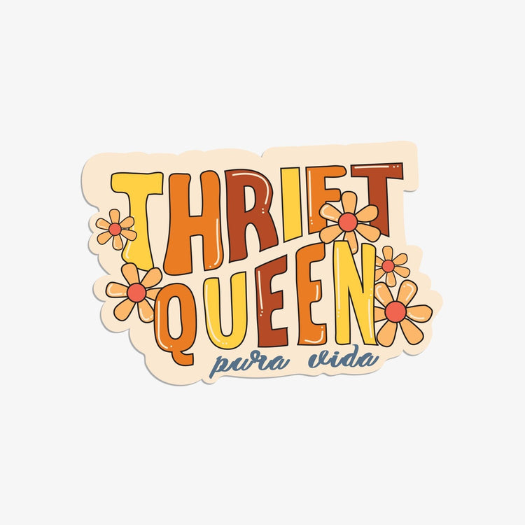 Thrift Queen Sticker