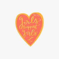 Girls Support Girls Sticker Gallery Thumbnail