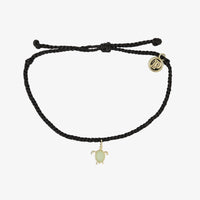 Gold Save the Sea Turtles Charm