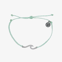 Hammered Wave Charm
