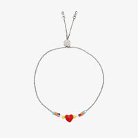 Heart Slider Bracelet Gallery Thumbnail