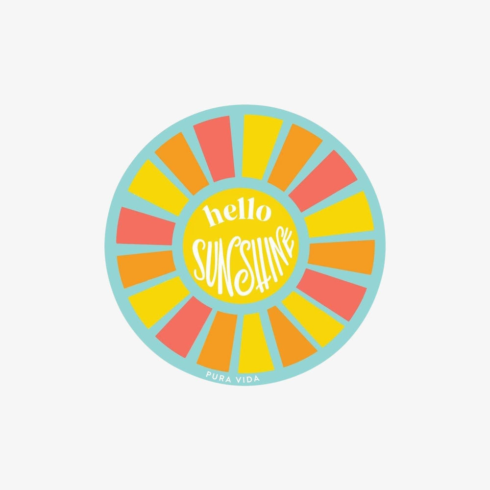 Hello Sunshine Sticker 1