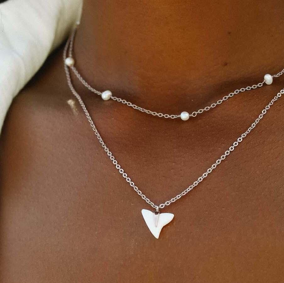 Shark Tooth Pendant Necklace 5
