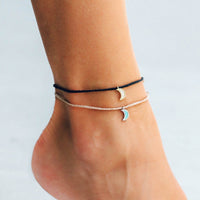 Crescent Moon Anklet Gallery Thumbnail