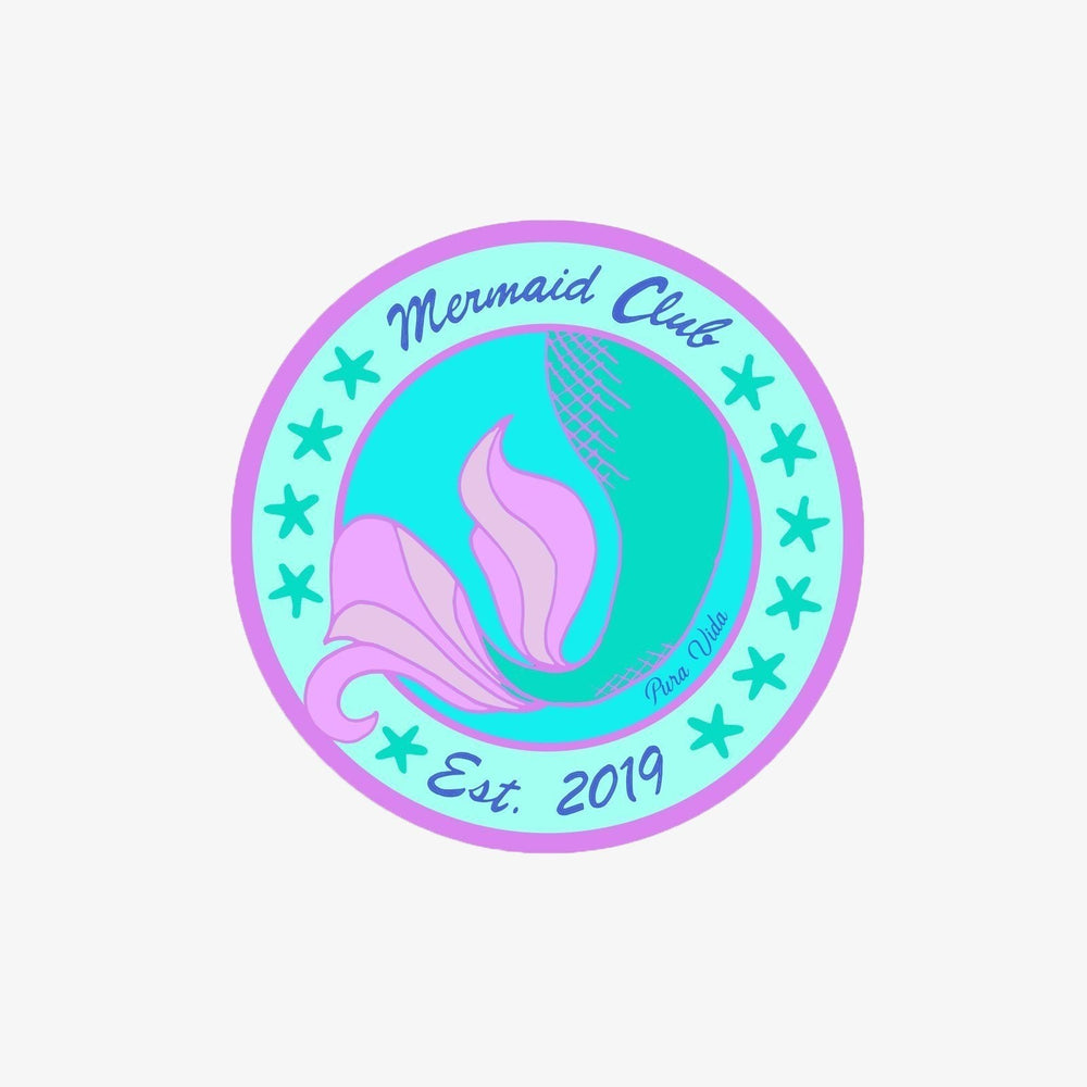 Mermaid Club Sticker 1