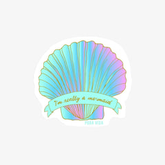 Mermaid Shell Sticker