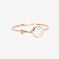 Moonstone Double Stone Ring Gallery Thumbnail