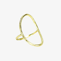Oval Open Ring