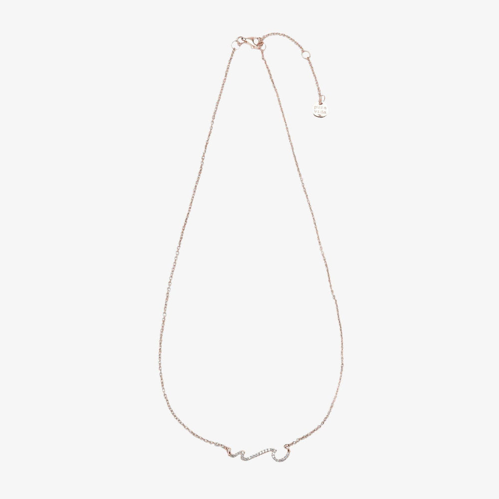 Pave Wave Necklace 1
