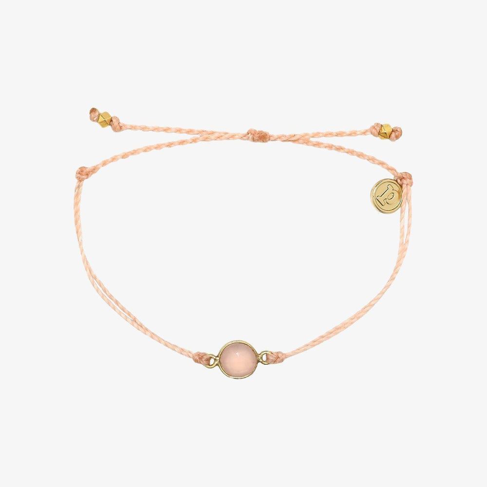 Rose Quartz Charm Bracelet 1