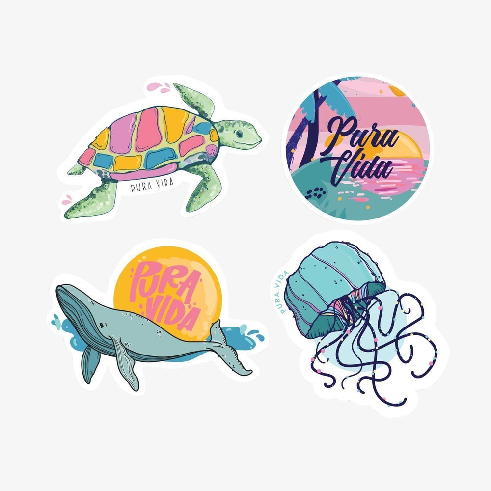 Sea Life Love Sticker Pack 1