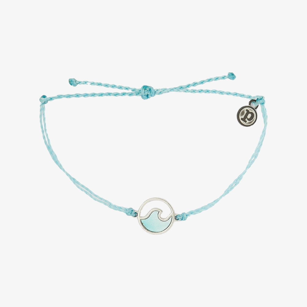 Pura vida top wave charm bracelet