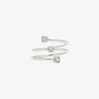 Triple Opal Wrap Toe Ring Gallery Thumbnail