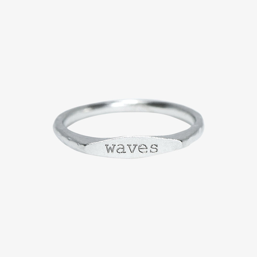 Wave Vibes Stacking Ring 1