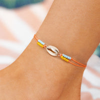 Ibiza Cowrie Charm Anklet Gallery Thumbnail