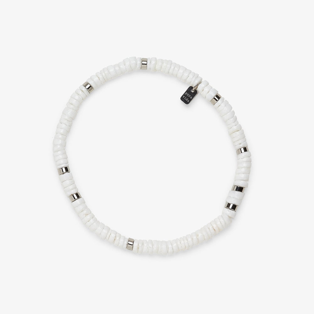 Puka Shell Stretch Anklet 1