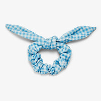 Gingham Scrunchie Bow Gallery Thumbnail